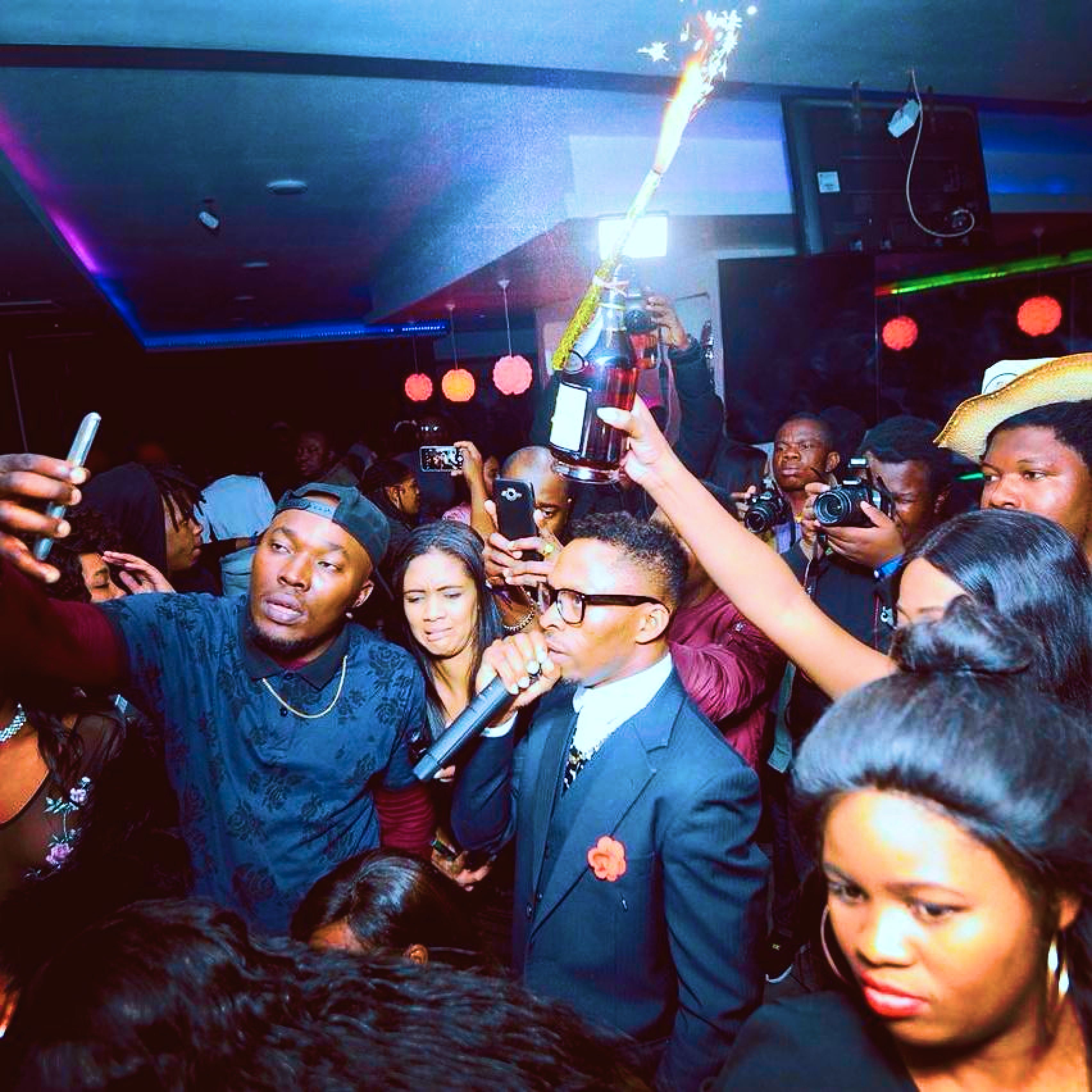 DJ performance event